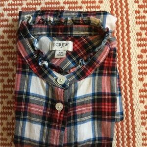 J. Crew Multicolor Plaid Shirt